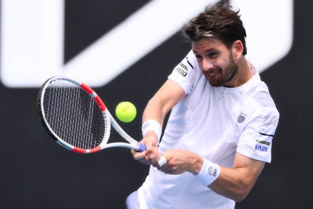 Cameron Norrie (GBR) during his second round match Australian Open, Day Five, Tennis, Melbourne Park, Melbourne, Australia - 18 Jan 2024  Copyright: xJamesxGourley Shutterstockx 14305233bv
