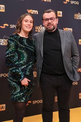 240118 Gala Gouden Schoen 2024 Marie Detruyer of OHL Women pictured during the 70 th men edition of the Goldens Shoe Award ceremony and the 8 th Women s edition. The Golden Shoe , Gouden Schoen , Soulier d™Or is an award for the best soccer player of the Belgian Jupiler Pro League championship during the year 2023. The female award is for the best Belgian female player of 2023. On Thursday 18 January 2024 in Antwerp , BELGIUM . (Photo by Frank Abbeloos & Stijn Audooren Isosport) ANTWERP BELGIUM  Copyright: xx 430701
