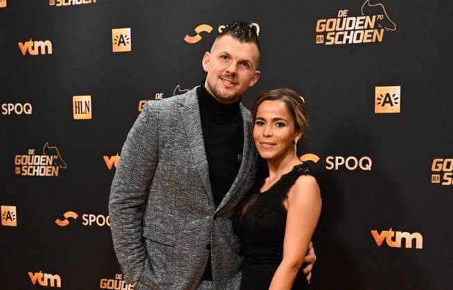Antwerp s goalkeeper Davino Verhulst poses for the photographer at the 70th edition of the Golden Shoe award ceremony, in Antwerp, Thursday 18 January 2024. The Golden Shoe (Gouden Schoen Soulier d Or) is an award for the best soccer player of the Belgian Jupiler Pro League championship during the calendar year 2023. VIRGINIExLEFOUR  x84252780x