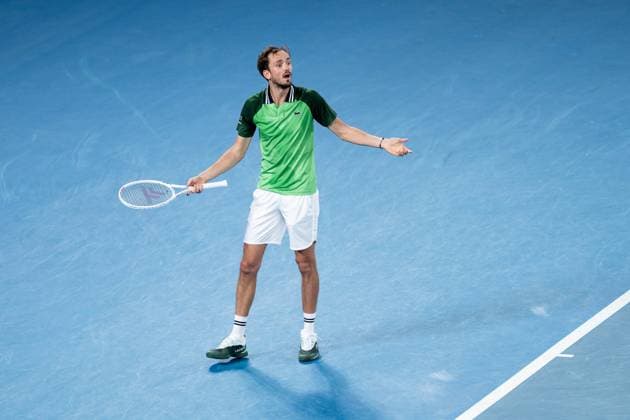 Daniil Medvedev (RUS) TENNIS : Open d Australie - 18 01 2024 VirginieBouyer Panoramic 