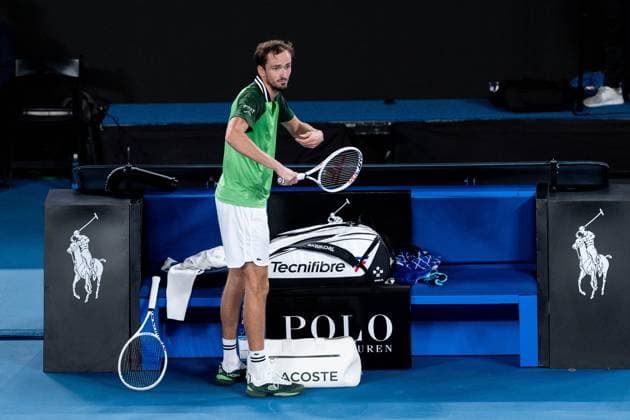 Daniil Medvedev (RUS) TENNIS : Open d Australie - 18 01 2024 VirginieBouyer Panoramic 