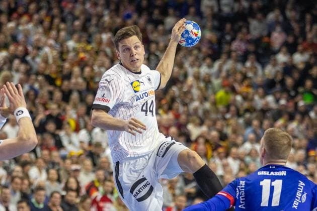 STEINERT Christoph (Allemagne - Germany) HANDBALL : Championnat d Europe 2024 : Allemagne vs Islande - 01 18 2024 LaurentTheophile Panoramic 