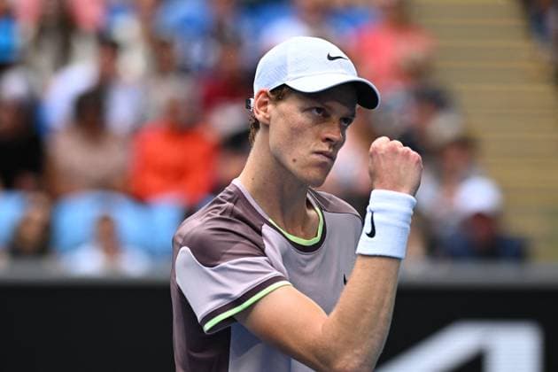 Australian Open - Melbourne Jannik Sinner (ITA)during his second round match at the 2024 Australian Open at Melbourne Park in Melbourne, Australia, on January 19, 2024. Photo by Corinne Dubreuil ABACAPRESS.COM Mebourne Australia  Copyright: xDubreuilxCorinne ABACAx