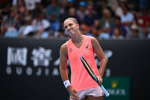 Australian Open - Melbourne Diane Parry (FRA) during her third round match at the 2024 Australian Open at Melbourne Park in Melbourne, Australia, on January 19, 2024. Photo by Corinne Dubreuil ABACAPRESS.COM Mebourne Australia  Copyright: xDubreuilxCorinne ABACAx