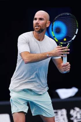 Adrian Mannarino (FRA) during his third round match Australian Open, Day Six, Tennis, Melbourne Park, Melbourne, Australia - 19 Jan 2024  Copyright: xEllaxLing Shutterstockx 14306107bq