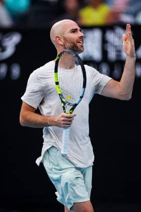 Adrian Mannarino (FRA) during his third round match Australian Open, Day Six, Tennis, Melbourne Park, Melbourne, Australia - 19 Jan 2024  Copyright: xEllaxLing Shutterstockx 14306107cy