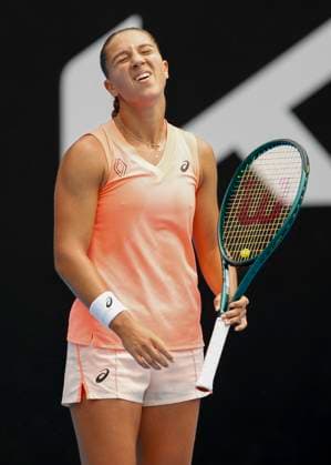 Diane Parry FRA , Australian Open 2024, Melbourne Park, Melbourne, Victoria, Australia Copyright: xJuergenxHasenkopfx