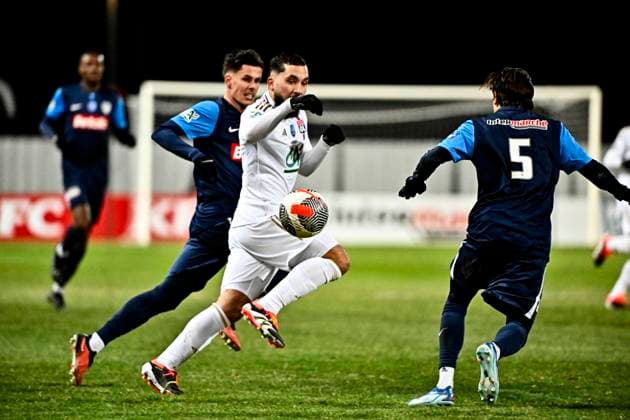 Football, Coupe de France, FC Bergerac - Olympique Lyon