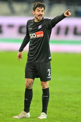 2 Bundesliga Karlsruher SC VfL Osnabrück on 19 01 2024 at BBBank Wildpark in Karlsruhe Athanasios Androutsos Osnabrueck dissatisfied, disappointed, disappointed, dejected MT