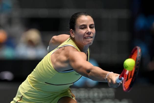 TENNIS AUSTRALIAN OPEN, Emma Navarro of the USA in action during her round 3 match against Dayana Yastremska of Ukraine on Day 7 of the 2024 Australian Open at Melbourne Park in Melbourne, Saturday, January 20, 2024. ( NO ARCHIVING, EDITORIAL USE ONLY, NO USE IN BOOKS WITHOUT CONSENT MELBOURNE VICTORIA AUSTRALIA  Copyright: xLUKASxCOCHx 20240120001891224378