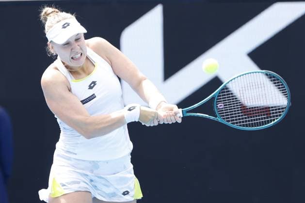 Anna Blinkova in action during their round three singles match against Jasmine Paolini (ITA)  Copyright: xAgnxFoto IPAxSportx xipa-agency.x xx IPA_42819848 IPA_Agency_IPA42819848