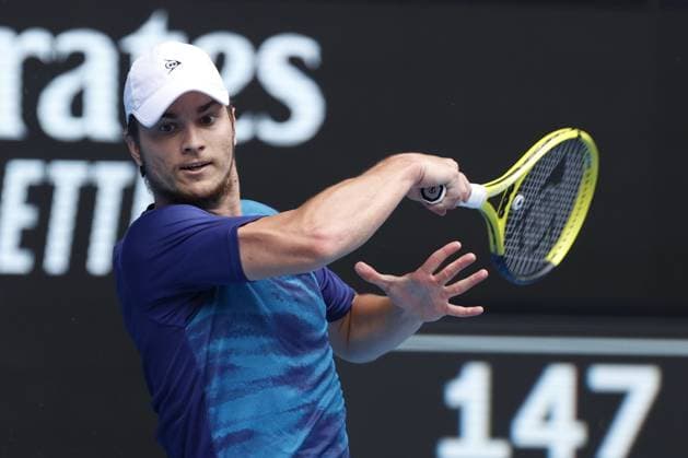 Miomir Kecmanovic (SRB) in action during their round three singles match against Tommy Paul (USA)  Copyright: xAgnxFoto IPAxSportx xipa-agency.x xx IPA_42820264 IPA_Agency_IPA42820264