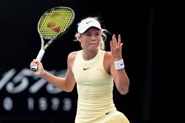 Ksenia Efremova (FRA) TENNIS : Open Australie 2024 - Melbourne - 20 01 2024 VirginieBouyer Panoramic 
