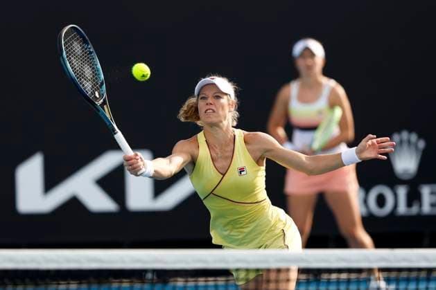 Barbora Krejcikova Laura Siegemund, Womens Doubles, Australian Open 2024, Melbourne Park, Melbourne, Victoria, Australia Copyright: xJuergenxHasenkopfx