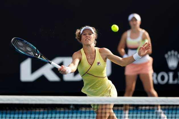 Barbora Krejcikova Laura Siegemund, Womens Doubles, Australian Open 2024, Melbourne Park, Melbourne, Victoria, Australia Copyright: xJuergenxHasenkopfx
