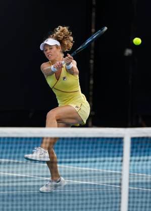Barbora Krejcikova Laura Siegemund, Womens Doubles, Australian Open 2024, Melbourne Park, Melbourne, Victoria, Australia Copyright: xJuergenxHasenkopfx