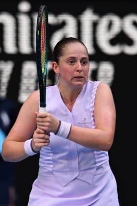 Jelena Ostapenko (LAT) during her third round match Australian Open, Day Seven, Tennis, Melbourne Park, Melbourne, Australia - 20 Jan 2024  Copyright: xJamesxGourley Shutterstockx 14306286cd
