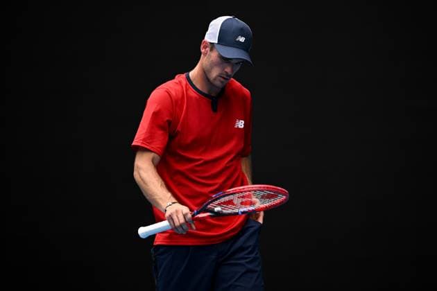 Tommy Paul (USA) during his third round match Australian Open, Day Seven, Tennis, Melbourne Park, Melbourne, Australia - 20 Jan 2024  Copyright: xJamesxGourley Shutterstockx 14306286dn