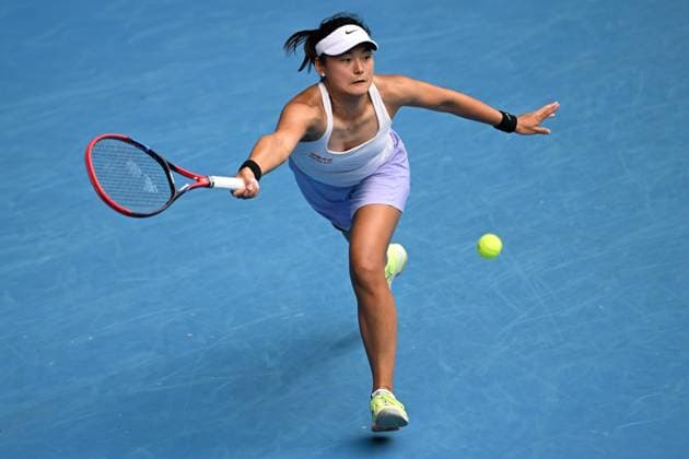 Yafan Wang (CHN) during her third round match Australian Open, Day Seven, Tennis, Melbourne Park, Melbourne, Australia - 20 Jan 2024  Copyright: xJamesxGourley Shutterstockx 14306286fb