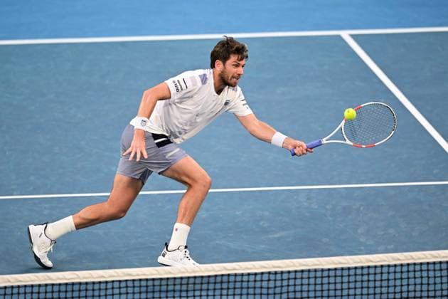 Cameron Norrie (GBR) during his third round match Australian Open, Day Seven, Tennis, Melbourne Park, Melbourne, Australia - 20 Jan 2024  Copyright: xJamesxGourley Shutterstockx 14306286fu