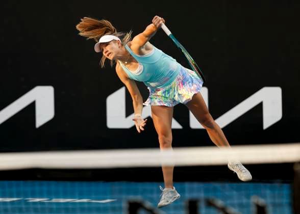 Ellen Perez Jean Julien Rojer, Mixed Doubles, Australian Open 2024, Melbourne Park, Melbourne, Victoria, Australia Copyright: xJuergenxHasenkopfx