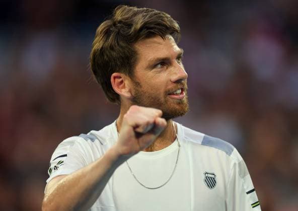 Cameron Norrie of GBR celebrates Australian Open, Day Seven, Tennis, Melbourne Park, Melbourne, Australia - 20 Jan 2024  Copyright: xEllaxLing Shutterstockx 14306285da