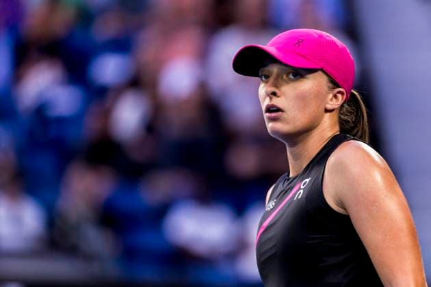 Tennis, Australian Open, Day 7, Iga Swiatek loses to Linda Noskova