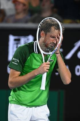 2024 Australian Open - Melbourne Daniil Medvedev (RUS) during his third round match at the 2024 Australian Open at Melbourne Park in Melbourne, Australia, on January 20, 2024. Photo by Corinne Dubreuil ABACAPRESS.COM Melbourne Australia  Copyright: xDubreuilxCorinne ABACAx