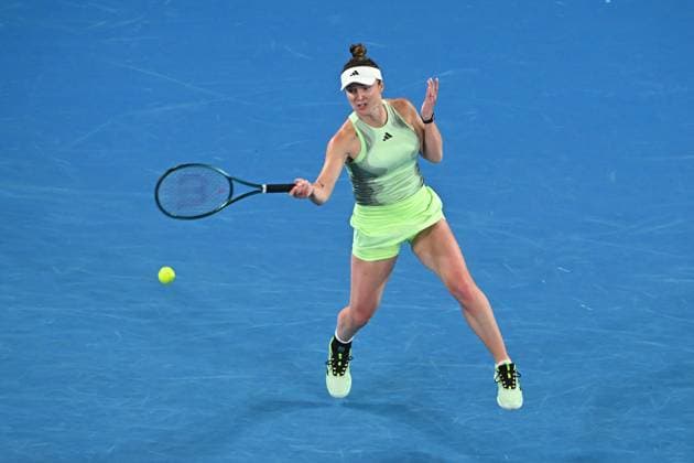 2024 Australian Open - Melbourne Elina Svitolina (UKR) during her third round match at the 2024 Australian Open at Melbourne Park in Melbourne, Australia, on January 20, 2024. Photo by Corinne Dubreuil ABACAPRESS.COM Melbourne Australia  Copyright: xDubreuilxCorinne ABACAx
