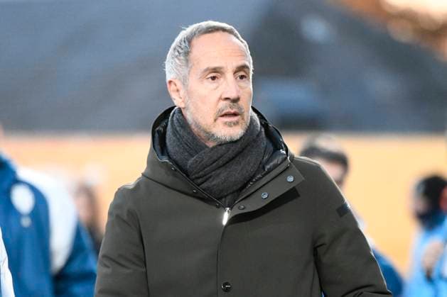 Adi HUTTER, entraineur de l AS Monaco Rodez Aveyron Football vs. AS Monaco pour 16eme de finale de la Coupe de France au Stade Paul Lignon de Rodez, le 20 janvier 2024. FOOTBALL : Rodez AF vs. AS Monaco - Coupe de France - 20 01 2024 ValentinaClaret Panoramic 