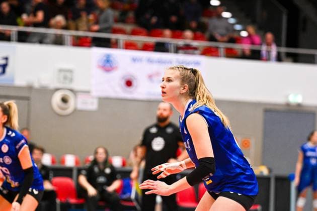1 Volleyball Bundesliga Women, Dresdner SC vs Allianz MTV Stuttgart, Dresden, 20 01 2024 Monique Strubbe Allianz MTV Stuttgart, 8 1 Volleyball Bundesliga Women, Dresdner SC vs Allianz MTV Stuttgart on 20 01 2024 at the Margon Arena Dresden Copyright: xBEAUTIFULxSPORTS Hoepnerx