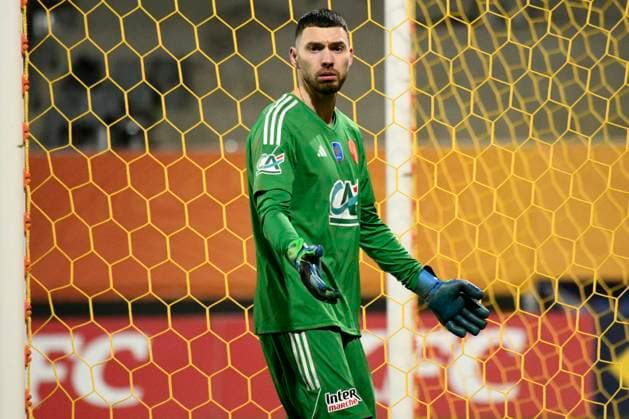 Sebastien CIBOIS (RAF) Rodez Aveyron Football vs. AS Monaco pour 16eme de finale de la Coupe de France au Stade Paul Lignon de Rodez, le 20 janvier 2024. FOOTBALL : Rodez AF vs. AS Monaco - Coupe de France - 20 01 2024 ValentinaClaret Panoramic 