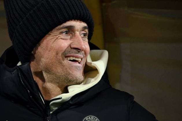 Luis Enrique Martinez ( coach PSG ) during the French Cup match between US Orleans and Paris Saint Germain at Stade de la Source on January 20, 2024 in Orleans, France. ( Photo by federico pestellini panoramic ) - FOOTBALL : Orleans vs PSG - Coupe de France - 20 01 2024 FedericoPestellini Panoramic 
