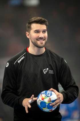 19 01 2024 Handball Men EHF EM 2024 Slovenia Portugal Miguel Martins Portugal Hamburg Barclays Arena Hamburg Germany KlausTrotter 20240119 0456
