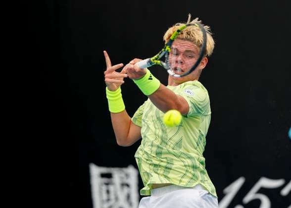 Diego Deduro Palermo GER , Australian Open 2024, Melbourne Park, Melbourne, Victoria, Australia Copyright: xJuergenxHasenkopfx