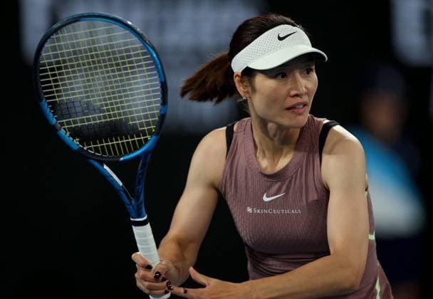 Li Na of China in action Australian Open, Day Eight, Tennis, Melbourne Park, Melbourne, Australia - 21 Jan 2024  Copyright: xEllaxLing Shutterstockx 14306288ax