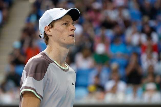 21st January 2024; Melbourne Park, Melbourne, Victoria, Australia; Australian Open Tennis Championship Day 8; Jannik Sinner ( ITA) during the round four singles match against Karen Khachanov  ActionPlus12599996 NaFoto