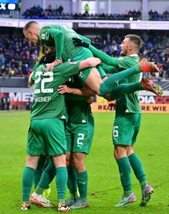 21 01 2024 Soccer Season 2023 2024 2 Soccer Bundesliga 18 Matchday SC Paderborn 07 SCP SpVgg Greuther Fürth Kleeblatt Sportfoto Zink xwoxzix DFL regulations prohibit any use of photographs as image sequences and or quasi video only for editorial use Torjubel Jubel Freude nach Treffer Tor Torschuß zum 0 1 durch Armindo Sieb 30, SpVgg Greuther Fürth