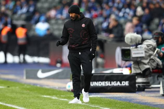 21 01 2024, xtgx, Soccer 2 Bundesliga, Hertha BSC Berlin Fortuna Duesseldorf emspor, v l Coach Daniel Thioune Fortuna Duesseldorf DFL DFB REGULATIONS PROHIBIT ANY USE OF PHOTOGRAPHS as IMAGE SEQUENCES and or QUASI VIDEO Berlin