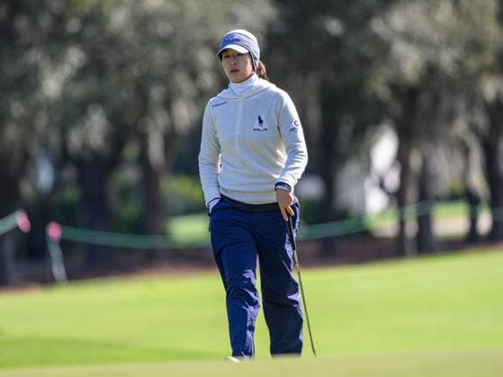 LPGA, Golf Damen 2024: Hilton Grand Vacations Tournament of Champions Rnd 4 JAN 21 January 21, 2024: Andrea Lee walks onto the ninth green during final round of Hilton Grand Vacations Tournament of Champions held at Lake Nona Golf & Country Club in Orlando, FL. Romeo T Guzman CSM(Credit Image: Romeo Guzman Cal Media) Orlando Fl USA EDITORIAL USE ONLY Copyright: xx ZUMA-20240121_faf_cg2_015.jpg RomeoxGuzmanx csmphotothree225578