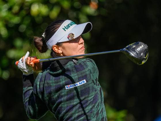 January 21, 2024: Lydia Ko of New Zealand on the first tee starts final round of Hilton Grand Vacations Tournament of Champions held at Lake Nona Golf & Country Club in Orlando, FL. Romeo T Guzman CSM Orlando USA - ZUMAcg2_ 20240121_faf_cg2_008 Copyright: xRomeoxGuzmanx