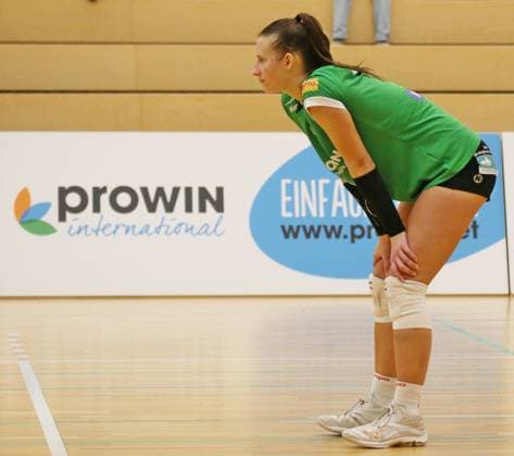 21 01 2024, xmohx, Volleyball 2 Bundesliga Süd, proWIN Volleys TV Holz DJK Sportbund München Ost emspor, v l Disappointed Mylana Byrd Holz DFL DFB REGULATIONS PROHIBIT ANY USE OF PHOTOGRAPHS as IMAGE SEQUENCES and or QUASI VIDEO Saarbrücken