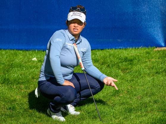 January 21, 2024: Megan Khang on the 18th green during final round of Hilton Grand Vacations Tournament of Champions held at Lake Nona Golf & Country Club in Orlando, FL. Romeo T Guzman CSM Orlando USA - ZUMAcg2_ 20240121_faf_cg2_068 Copyright: xRomeoxGuzmanx