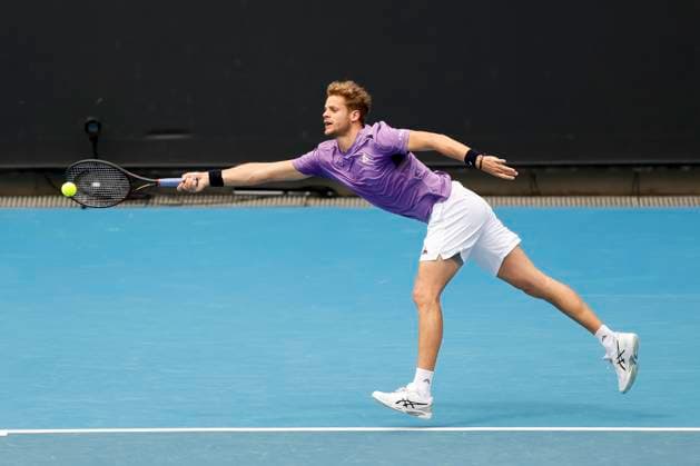 Yannick Hanfmann Dominik Koepfer, Mens DoublesAustralian Open 2024, Melbourne Park, Melbourne, Victoria, Australia Copyright: xJuergenxHasenkopfx