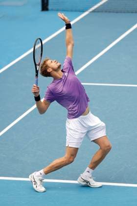 Yannick Hanfmann Dominik Koepfer, Mens DoublesAustralian Open 2024, Melbourne Park, Melbourne, Victoria, Australia Copyright: xJuergenxHasenkopfx