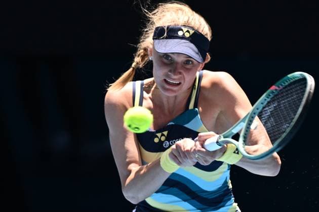 TENNIS AUSTRALIAN OPEN, Dayana Yastremska of Ukraine in action during her 4th round match against Victoria Azarenka of Belarus on Day 9 of the 2024 Australian Open at Melbourne Park in Melbourne, Monday, January 22, 2024. ( NO ARCHIVING, EDITORIAL USE ONLY, NO USE IN BOOKS WITHOUT CONSENT MELBOURNE VICTORIA AUSTRALIA  Copyright: xJOELxCARRETTx 20240122001892116763