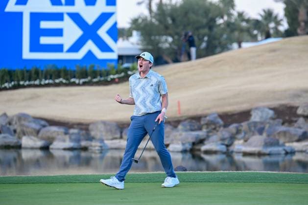 Golf, PGA, The American Express in La Quinta, Amateur Nick Dunlap wins the tournament