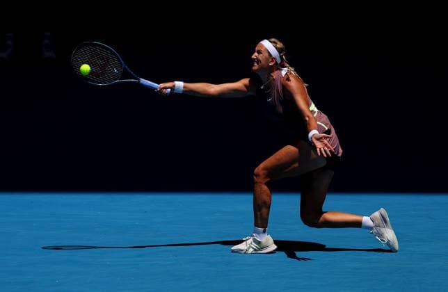 Victoria Azarenka of Belarus in action Australian Open, Day Nine, Tennis, Melbourne Park, Melbourne, Australia - 22 Jan 2024  Copyright: xEllaxLing Shutterstockx 14306290j