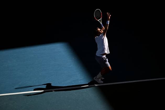 TENNIS AUSTRALIAN OPEN, Cameron Norrie of United Kingdon in action during his 4th round match against Alexander Zverev of Germany on Day 9 of the 2024 Australian Open at Melbourne Park in Melbourne, Monday, January 22, 2024. ( NO ARCHIVING, EDITORIAL USE ONLY, NO USE IN BOOKS WITHOUT CONSENT MELBOURNE VICTORIA AUSTRALIA  Copyright: xLUKASxCOCHx 20240122001892156391