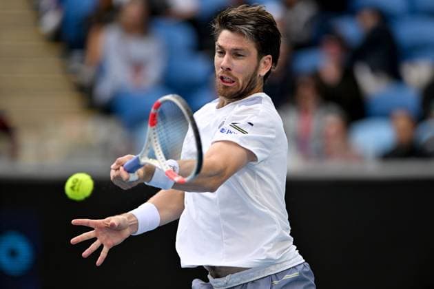 TENNIS AUSTRALIAN OPEN, Cameron Norrie of United Kingdom in action during his 4th round match against Alexander Zverev of Germany on Day 9 of the 2024 Australian Open at Melbourne Park in Melbourne, Monday, January 22, 2024. ( NO ARCHIVING, EDITORIAL USE ONLY, NO USE IN BOOKS WITHOUT CONSENT MELBOURNE VICTORIA AUSTRALIA  Copyright: xLUKASxCOCHx 20240122001892174220